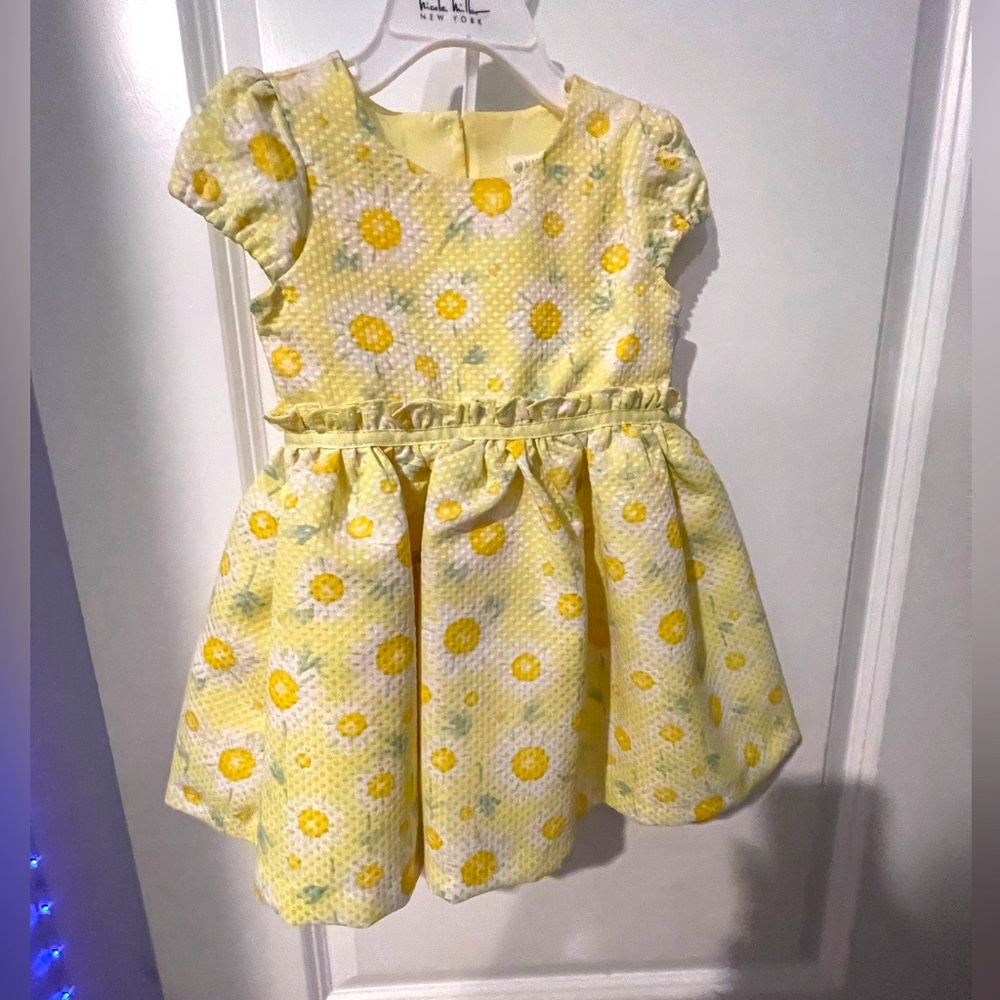 Infant Yellow Flower Dress